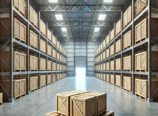 warehouse, fret aérien